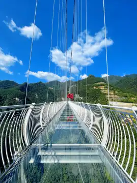 巴山大峡谷-雲頂飛渡玻璃橋