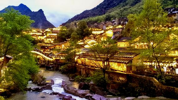 Minho Wangxian Valley Scenic Area