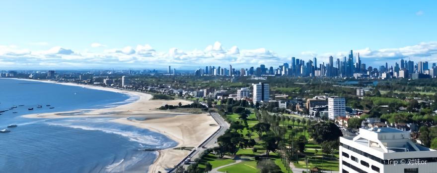 St Kilda beach