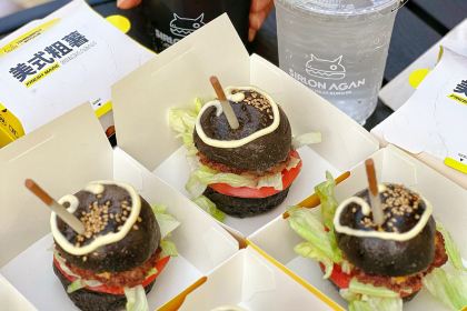 沙朗阿甘鲜肉汉堡(人民公园店)