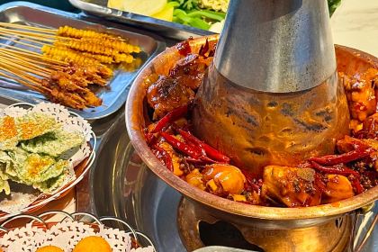 小V家秘制火锅鸡(龙湖总店)