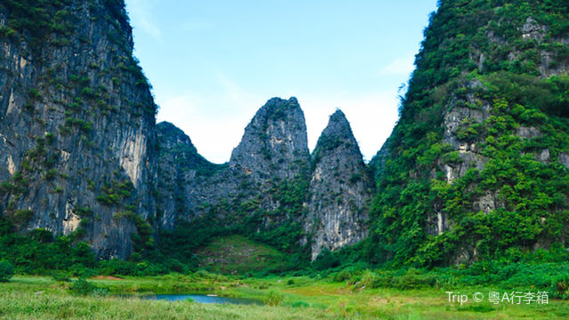 bai li shui mo hua lang