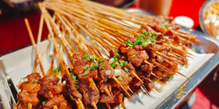 西部一串烤牛油