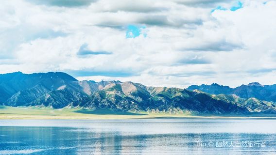 Sayram Lake West Sea Starry Sky Campsite