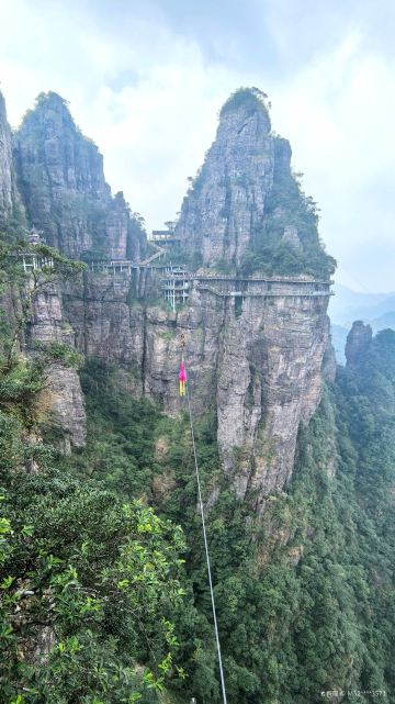 Beidi Mountain Tourist Area - Glass Plank Road
