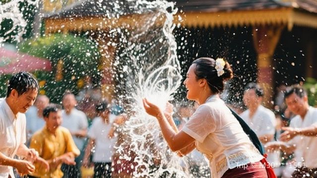 Water Splashing Plaza