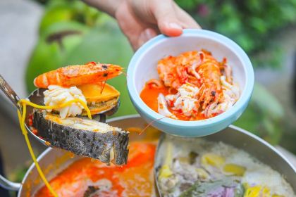 冲浪椰子鸡海鲜糟粕醋火锅(神州半岛店)