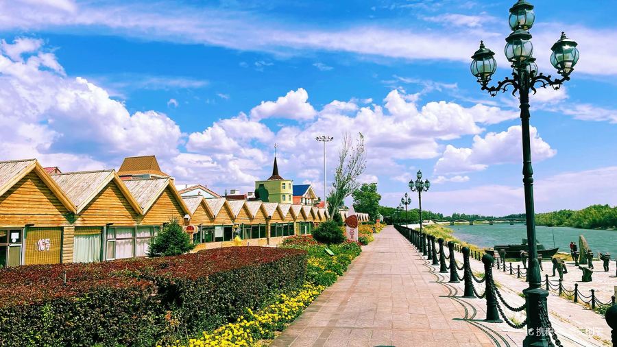 Burqin Riverbank Night Market