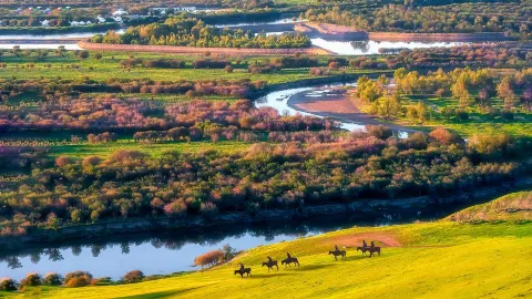 Heishantou Bateer Horse Riding Field attraction in Ergun