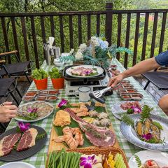 山里·落日小院·亲子营地·烤肉(云篆山店) 여행 사진