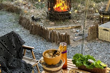 冷遇见暖庭院烤肉(芝麻街店)