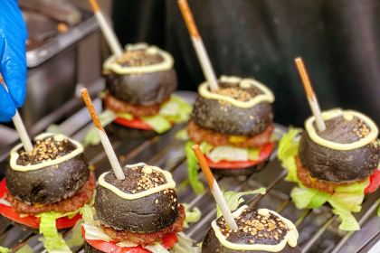 沙朗阿甘鲜肉汉堡(人民公园店)