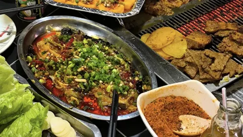 叶凤烧烤 in 야안
