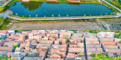 大旗頭古村