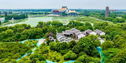 湖北潛江曹禺公園