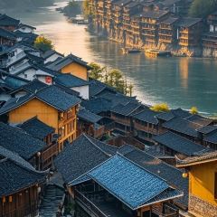 龚滩杯黑锅火锅店 여행 사진