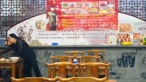 清涧粉汤烙饼一绝(桥沟五金机电市场店) in Yan'an