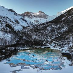 黄龙风景区餐厅 여행 사진