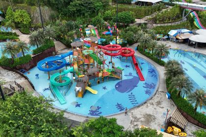 熹乐谷温泉度假酒店·马卡龙大食堂