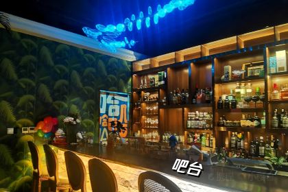 Blue whisky&cocktail