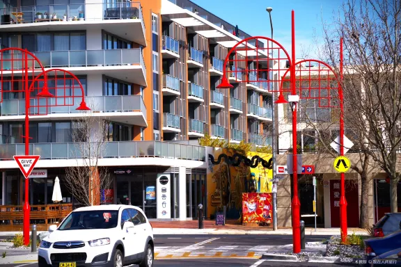 Chinatown in Canberra