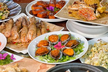 鲨渔港海鲜美食(广东路银滩店)