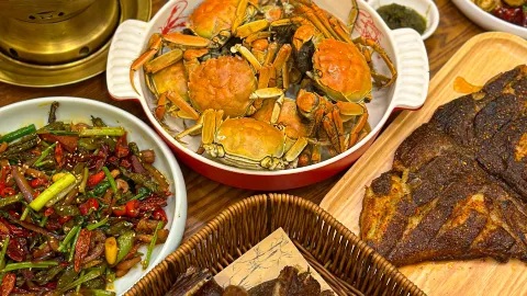 盘锦鸽子馆·烧烤·盘锦河蟹(辽河路店) in Panjin