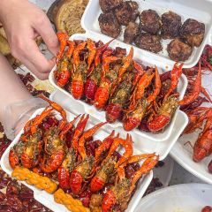 蛙喔·炭烧牛蛙·烧烤(城西银泰店) 여행 사진