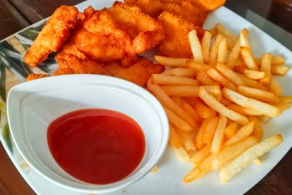 Stick Fishermen View Sea Food Restaurant