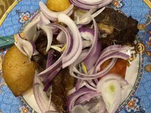沙吾尔山焖肉烧烤