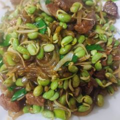 绿色干豆角家常菜 여행 사진