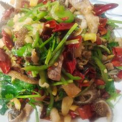 绿色干豆角家常菜 여행 사진