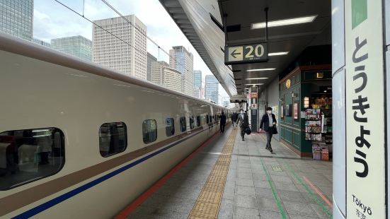 住上野萨东尼酒店🏨,坐jR公司火车，从上野站到东京站，继续