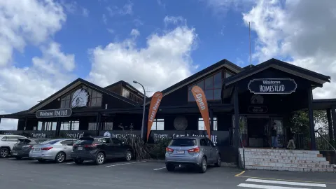 Waitomo Homestead in ワイカト地方