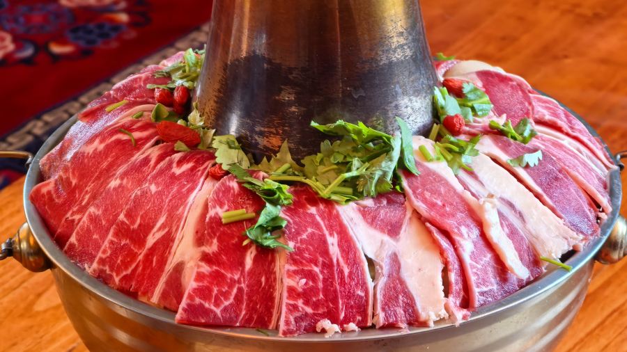 青海湖福地圣水湖景民宿·特色餐厅