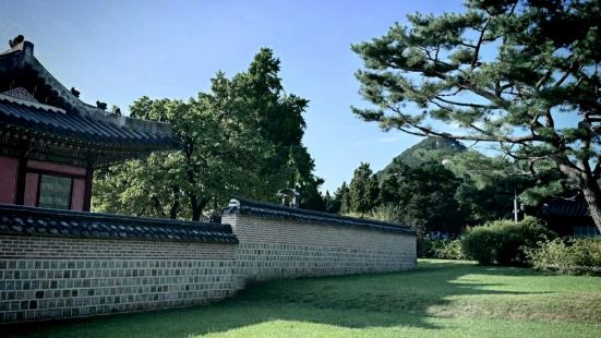 在首尔的街头漫步，景福宫宛如一颗璀璨的明珠，静静诉说着古老的