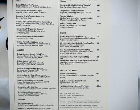 SPAGO DINING ROOM BY WOLFGANG PUCK