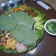 傣景园景颇族绿叶手抓饭 여행 사진
