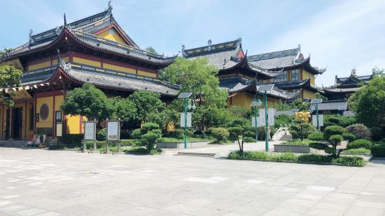 值得打卡的崇明寺庙建筑和景观大堤