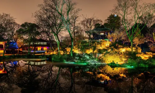 Night Tour in the Humble Administrator's Garden 'Zhuozheng Wenya'