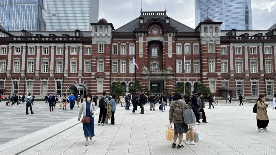 再次打卡東京站，前幾天日本電視台播放的，外國人必打卡地東京站