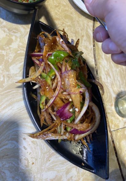 NIU DA LI HAN SHI TAN HUO KAO ROU