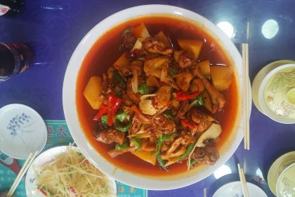 张由布新疆大盘鸡