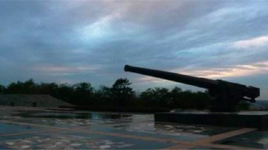 大连湾炮台位于大连湾和尚岛山上。大连湾炮台包括海防炮台5座和