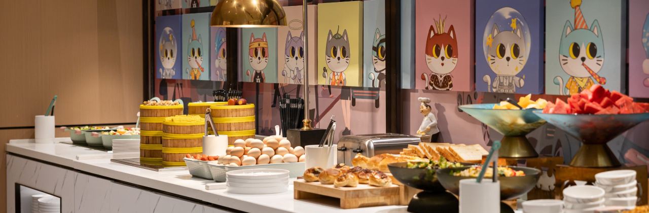 城市便捷酒店(自贡华商西广场万达广场店)·空中观景餐厅