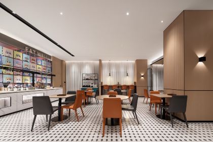 城市便捷酒店(自贡华商西广场万达广场店)·空中观景餐厅