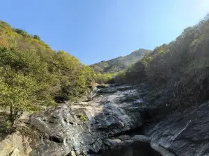 Huangbai Mountain Grand Waterfall Scenic Spot in Shangcheng County