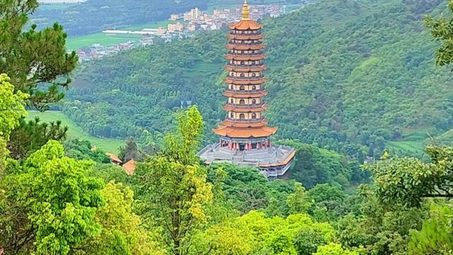 jin ping shan feng jing qu - jin ping shan guan guang ta