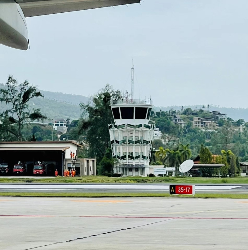 코사무이 공항 관제탑 (Koh Samui Airport Control Tower)