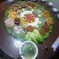 傣景园景颇族绿叶手抓饭 여행 사진